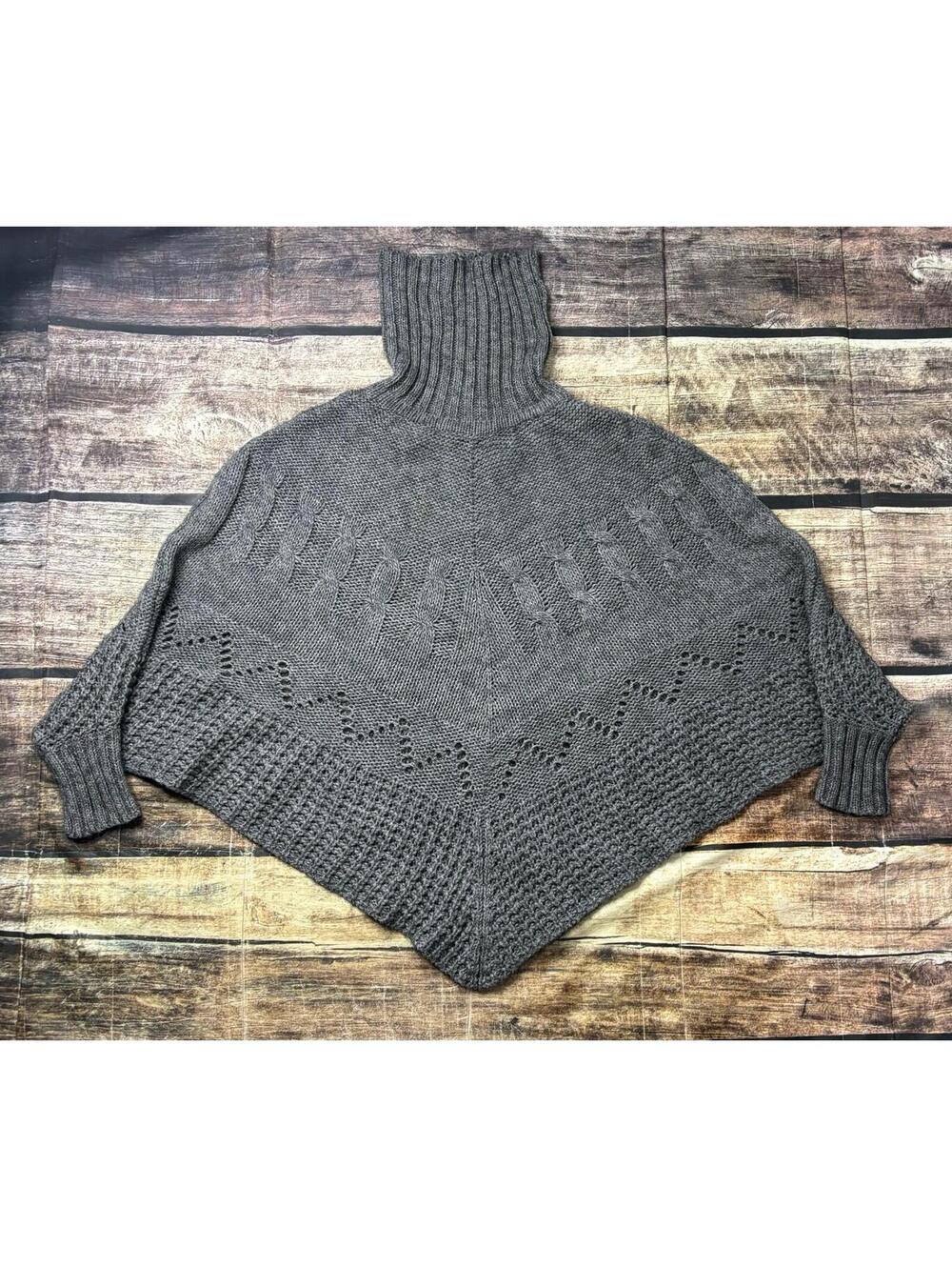 Iperico Sweater Womens One Size Mohair Wool Made in Italy Romper Turtleneck